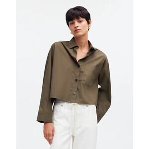 Madewell Straight-Hem Shirt, Size M